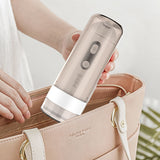 Electric Water Flosser Cordless Oral Irrigator with Removable Water Tank for Home Travel Gray