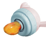 Baby Fresh Fruit Food Feeder Pacifier Set Silicone Feeding Nipple Light Pink