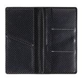 Car Registration and Insurance Card Holder Vehicle License Document Organizer Carbon Fiber Black