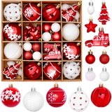 42-Piece Christmas Tree Ornament Set Holiday Hanging Decorations for Home Style 3