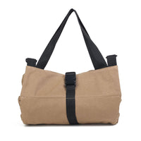Roll Up Tool Bag  Water Resistant Tool Organizer Zipper Pouch for Electricians Repairman Khaki