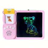 Talking Flash Cards Toy with 510 Words and Drawing Tablet for Boys and Girls Pink