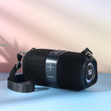 Portable Bluetooth Speakers Wireless Speaker with TF AUX FM for Shower Pool Party Black