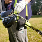 Portable Golf Club Bag with Adjustable Strap for Golf Accessories Green
