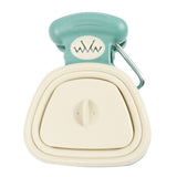 Handheld Foldable Pet Pooper Scooper – Easy Poop Pickup and Cleaner Beige