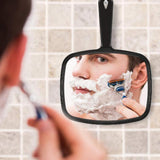 2Pcs Handheld Cosmetic Mirror with Handle Multi-Purpose Mirror Portable Vanity Mirror