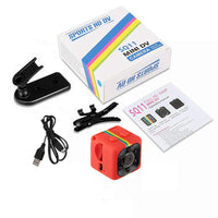 SQ11 1080P Hidden Mini Spy Security Camera Red