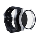 2Pcs Full Screen Protector Case Cover For Samsung Galaxy Watch 5 40mm Rose Gold and Silver