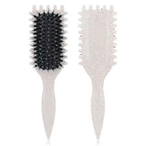 Large Hair Brush for Wave Curl Styling and Detangling Daily Beige
