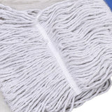 Replacement Cotton Mop Head Loop-End Detachable for Home Hotel Office Use White