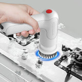 9-in-1 Cordless Electric Spin Scrubber Handheld Turbo Scrub Cleaning Brush Kit