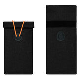 Faraday Phone Pouch RFID Protection Key Pouch Wallet Case For Privacy Black