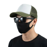 Adjustable Baseball Cap Breathable Mesh Trucker Hat for Outdoor Army Green