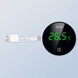 For Fish Tank Digital Thermometer LED Display Tank Thermometer Aquarium Temperature Measurement Tool