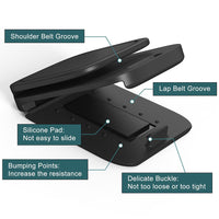 2Pcs Seat Belt Adjuster Seatbelt Clip Seat Belt Clips