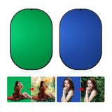 1 Pc Portable Reversible Pop Up Background Screen Collapsible Photography Background Board