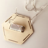 Christmas Wooden Lantern – Decorative Carved Hollow LED Night Light for Holiday Home Decor Style 2