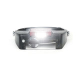 Magnifying Glass Lens with LED Light Lamp Visor Head Loupe Jeweler Headworn Magnifier Red