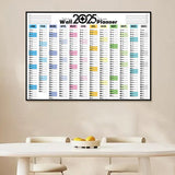 2025 Paper Wall Calendar 12 Months Schedule Planner Calendar for Organizing and Planning Style 1