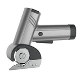 Cordless Electric Scissors with 2 Blades for Cardboard & Fabric Silver