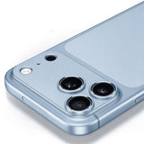 Camera Lens Protector Aluminum Hollow for iPhone 18 Pro Max 18 Pro Blue