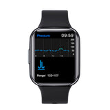 Smart Watch Men Women Bluetooth With Fitness Tracker Black
