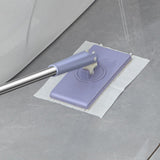 Mini Lazy Floor Cleaning Flat Mop Multi-Functional Self-Squeeze Face Towel Mop Purple