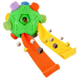 Dog Snuffle Ball Slow Feeder Puzzle Toy for Treats and Snacks Green