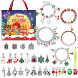 Christmas Advent Calendar Bracelet – Blind Box DIY Charm Bracelet Gift Kit Style 2