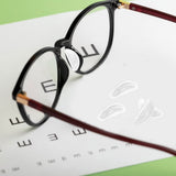 25 Pairs Silicone Nose Pads Anti-Slip Stick On Eyeglasses Sunglasses Spectacles White