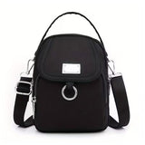 Small Crossbody Bag for Women – Mini Phone Purse with Shoulder Strap Black