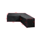 Outdoor Protector Cover for L Shape Corner Sofa Garden Rattan Sofa Cover Furniture Protector