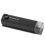 62kPa Vacuum Sealer Machine Compact Vacuum Sealer for Dry and Wet Food Black
