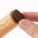 Felt Furniture Pads 300 Pieces, Furniture Pads for Hardwood Floors Felt Pads for Chair Legs Brown