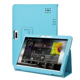 10-10.1 Inch Universal Tablet Case with 360° Rotatable Stand Blue