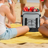 25L Insulated Cooler Backpack Freshness Preservation Backpack - Grey