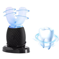 U Shaped Automatic Toothbrush Ultrasonic Electric Toothbrush for Adults Black