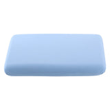 Summer Cooling Pillow Cases for Hot Sleeper Soft Breathable Absorbs Heat Solid Pillowcase Blue