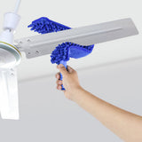 Flexible Duster Cleaning Brush with Detachable Handle Bendable Soft Ceiling Fan Cleaner