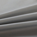 Extra Long Shower Curtain Waterproof Fabric With Hooks for Bathtub Bathroom Dark Gray