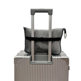2-in-1 Travel Blanket Airplane Comfort Blanket and Pillow Grey