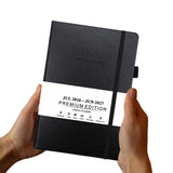 2026–2027 Monthly Planner Calendar Black