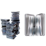 CD Zipper Storage Case for 80 Discs Protective Pages Box with Carrying Handle Grey