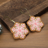 6Pcs Set Christmas Tree Hanging Pendant Xmas Decor Ornaments Style 2