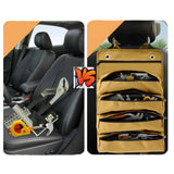 Portable Roll Up Tool Bag Hardware Repair Tool Organizer for Electrician Mechanic Khaki
