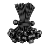 50Pcs Bungee Cord Balls Bungee Cords for Camping Tents Cargo Wire and Hoses Holding