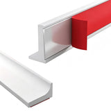 3m Shower Threshold Water Dam Guard Self Adhesive Silicone Waterproof Barrier White