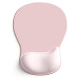 Ergonomic Wrist Rest Mouse Pad for Office Home Gaming Use Pink