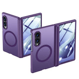 Case for Samsung Galaxy Z Fold8 with Screen Protector Hinge Cover Purple