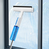 2-in-1 Extendable Window Squeegee with Spray Window Squeegee Cleaner Cleaning Equipment Kit